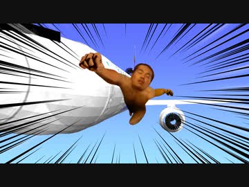 野獣先輩VS航空機