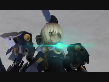[コマ撮り]フレームアームズガール　ゼルフィカール　レビュー(嘘)