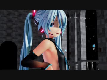【MMD】黒服つみミクさんでConqueror【リメイク】