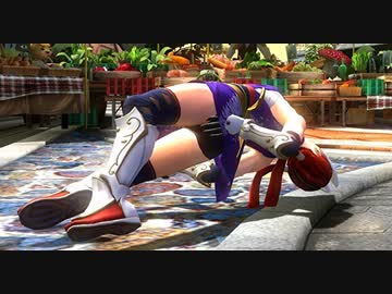 鉄拳タッグトーナメント２　女性キャラが仰け反り悶えるだけの動画　【リョナ】