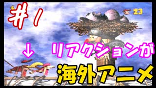 【実況】20年の時を経てクリアする【スーパードンキーコング2】#1