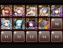 【千年戦争アイギス】猛き戦象と激戦の熱砂 神級EX 501討伐 【放置】