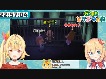 【あつまれどうぶつの森】地下に監禁される星川サラと赤井はあと【にじさんじ】【ホロライブ】