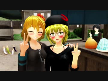 静ルナサ【東方MMD】