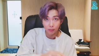 【BTS_VLIVE】Namjun's 7 Behind　1/4【日本語字幕】