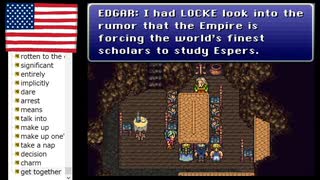 【アメリカ語でFF6】Part24テラ、君に決めた！ポキモンの話をしながら反乱軍リーダーの話を聞き流す②