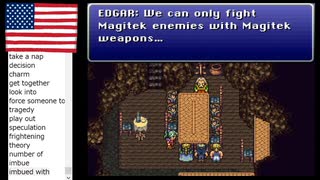 【アメリカ語でFF6】Part25テラ、君に決めた！ポキモンの話をしながら反乱軍リーダーの話を聞き流す③