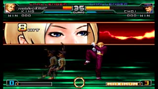 KOF 2002 UM KING / キング Combos Collection HD #47