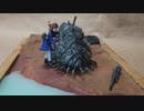 【100均LEDライトで光らす！】風の谷のナウシカ「王蟲」プラモデル＆ジオラマ制作（後編）