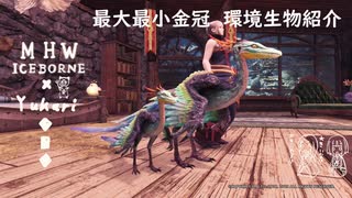 【MHWI】環境生物最大最小金冠紹介67シンリンシソチョウ