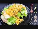 【電子レンジ】豚肉おつまみウマッ【簡単レシピ】