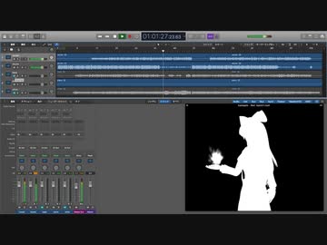 Bad Apple!!のボーカル他音をバラバラに抽出してみた