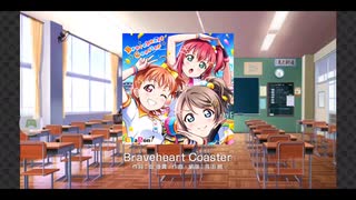 『スクフェス』 Braveheart Coaster EASY～EXPERT フルコンボ 【リプレイ再生】特技OFF