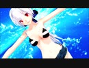 【MMD】TDA Bikini Haku 1.0 弱音ハク ビキニ