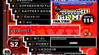 beatmania III APPEND 6thMIX - 011 - asian 573 (SP)