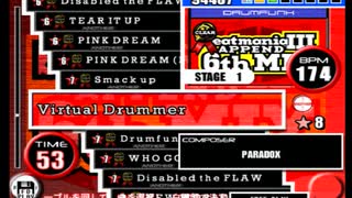 beatmania III APPEND 6thMIX - 039 - Virtual Drummer (SPA)