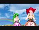 【重音テト　櫻花アリス】さようなら、花泥棒さん【MMD】