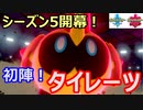 背水の陣！「タイレーツ」で新シーズンを突っ走る　～1日15分！「スキマ」ポケモン学習　#34～ 【ポケモン剣盾】