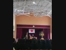 【悲報】陰キャさん、卒業式の予行の最中に野獣先輩ネタを披露し先生に怒られてしまう…
