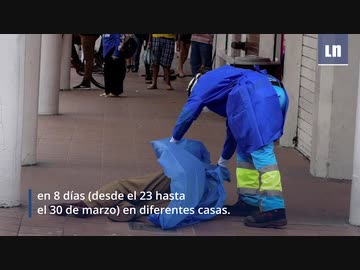 武漢ウイルス エクアドル当局は遺体を収集しない...市民は道路に投棄