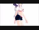 【MMD】TDA bikini haku 1 弱音ハク ビキニ Sexy Walk