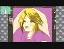 【イラスト制作】暑過ぎるリンちゃん描いてみた【パンツ絵師】
