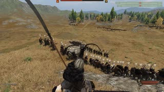 【Mount&BladeⅡ】歩兵布陣後の迎撃戦【画質テスト】