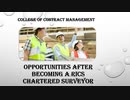 Opportunities after becoming a RICS Chartered Surveyor