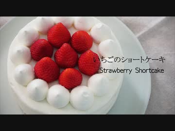 ⁂17　ASMR いちごのショートケーキ 〇IKETANI
