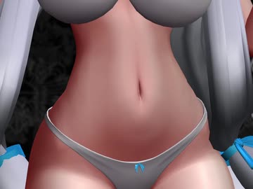 【MMD】ぐねぐねで幻覚を誘う白い肌のオンナノコ