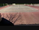 桜が散ったテニス　2020/04/08①