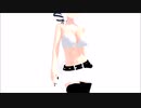 【MMD】 thigh high boots haku 弱音ハク Sexy Walk