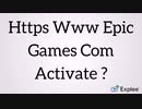 Https Www Epic Games Com Activate ? Call Now 1-855-276-3666