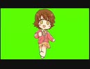 Mio Honda Running Green Screen