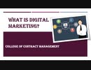 What is digital marketing