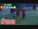 【実況】虫好きすぎるキャラが遊びに来てた #22【あつまれどうぶつの森】