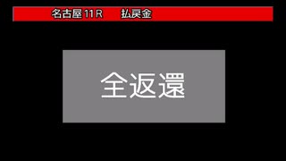 2020年4月10日名古屋競馬11R 山桜（やまざくら）特別(A-2組) 競走取り止め