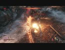 【隻狼 SEKIRO】赤鬼 仕込み斧火打ち式 油なし カンスト鐘苦難 ノーダメ