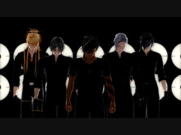 【MMD刀剣乱舞】Your Love【燭台切・長谷部・大倶利伽羅・小竜・大般若】