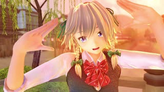 【東方MMD】制服咲夜・妖夢でビバハピ