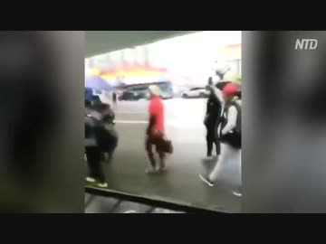 広州を彷徨う黒人感染者