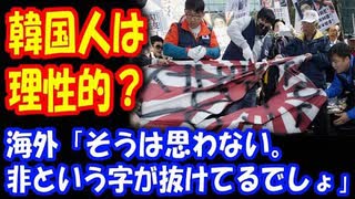 【海外の反応】 「理性的だって？」 韓国の 記者が 主張した 日韓対立に関する事に 知韓派も苦笑！「非の入力忘れだろ」