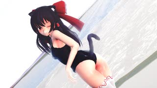 【東方MMD】霊夢でsatisfaction