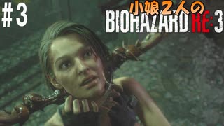【バイオハザードRE:3】小娘2人の恐怖！ラクーンシティからの脱出【実況】part3