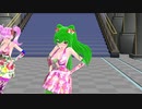 【重音テト　小春音アミ　櫻花アリス】ハッピーシンセサイザ【MMD】