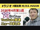 2020年4月第1週YouTube関連ニュースまとめ～UUUMを追撃するユーチューバー事務所が攻勢【ラジオ#065】