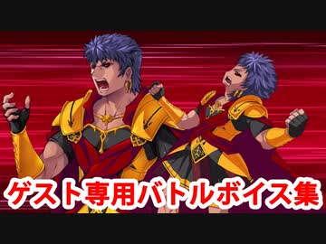 Fate/Grand Order カリギュラ ゲスト専用バトルボイス集＆バトルモーション集(オリュンポス編)