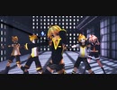 【MMD】レンくん5人で一騎当千