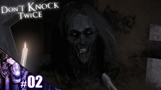 【Don't Knock Twice】大絶叫からの放心状態になるびびり【その2】