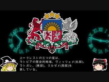 【ゆっくり解説】世界の国章11・ラトビア